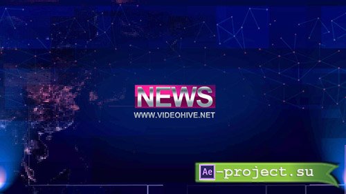 Videohive: News Intro 21594392 - Project for After Effects 