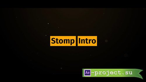 Videohive: Stomp Intro 21755487 - Project for After Effects 