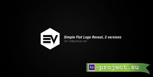 Videohive: Simple Flat Logo Reveal 19759921 - Project for After Effects 