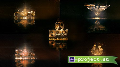 Videohive: Hot And Gold Logo - Project for After Effects 