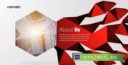 Videohive: Corporate Polygon Presentation - Project for After Effects 