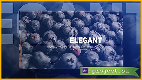 Videohive: Elegant Flow Slides - Project for After Effects 
