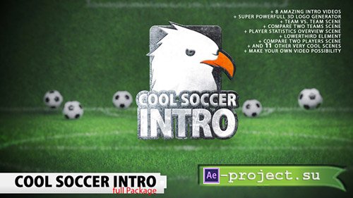 Videohive: Cool Soccer Intro - Project for After Effects 