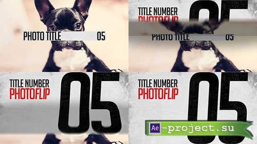 Videohive: PhotoFLIP Slideshow - Project for After Effects