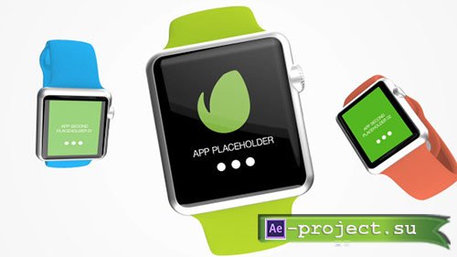 Videohive: Smart Watch App Present - Project for After Effects 