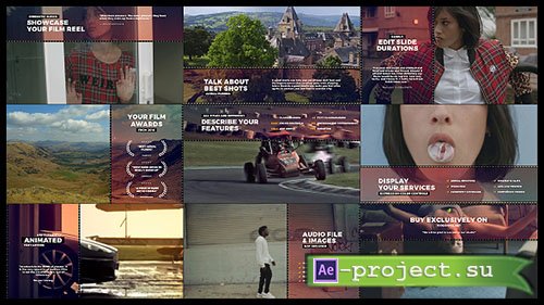 Videohive: Cinematic Film Reel Slides - Project for After Effects 