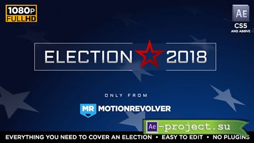 Videohive: Election Essentials 2018 - Project for After Effects 