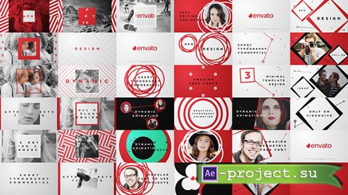 Videohive: Short Typography Commercials - Project for After Effects 