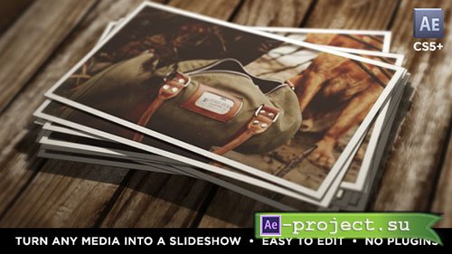 Videohive: Instant Photo Stack - Project for After Effects 