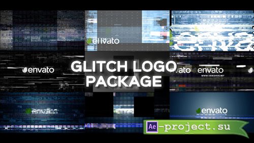 Videohive: Glitch Logo Pack 19643456 - Project for After Effects 