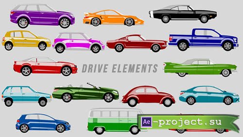 Videohive: Drive Elements - Project for After Effects 