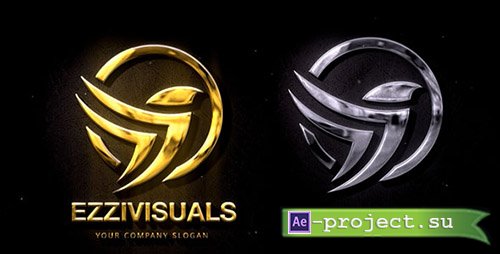 Videohive: Silver & Gold Logo Reveal 2 - Project for After Effects 