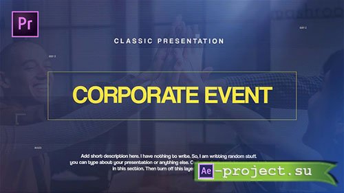 Videohive: Corporate Events - Premiere Pro Templates 
