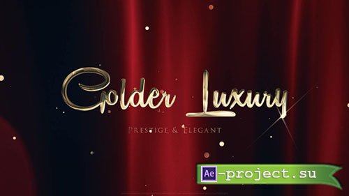 Videohive: Golden Luxury Red Carpet Titles - Project for After Effects 