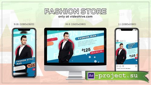 Videohive: Fashion Store 22535742 - Project for After Effects