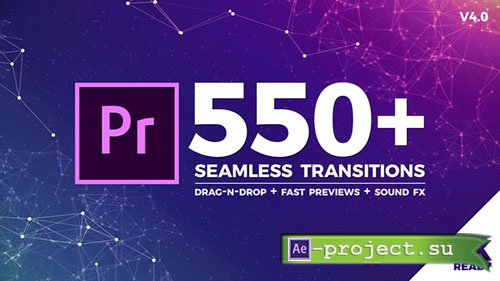 Videohive: Seamless Transitions - Premiere Pro Templates 