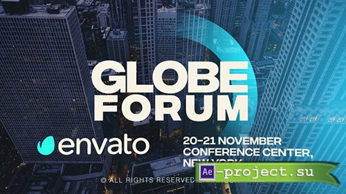 Videohive: Globe Forum - Project for After Effects 