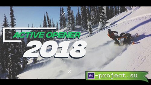 Videohive: Active Opener 21204393 - Project for After Effects 