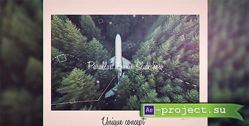 Videohive: Parallax Frame Slideshow - Project for After Effects 