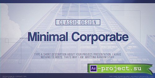 Videohive: Minimal Corporate 20669663 - Project for After Effects 