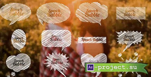 Videohive: Speech Bubble Pack 20267390 - Project for After Effects 