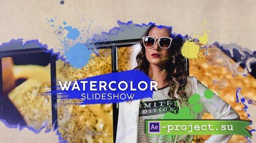 Watercolor Slideshow 108411 - After Effects Templates