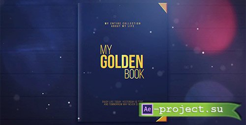 Videohive: My Golden Book - Project for After Effects 