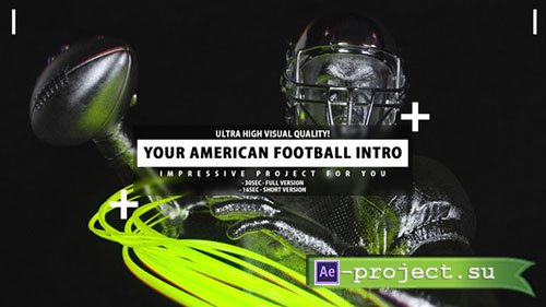Videohive: Your American Football Intro - Project for After Effects 