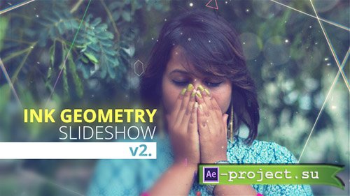 Videohive: Ink Geometry Slideshow V2. - Project for After Effects 