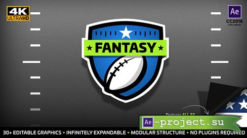 Videohive: Fantasy Focus | Fantasy Football Kit - Project for After Effects 