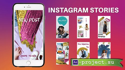 Videohive: Bright Instagram Stories - Project for After Effects
