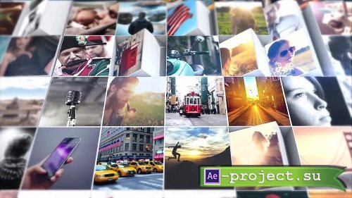 Cube Reveal Intro 108775 - After Effects Templates