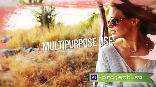 Parallax Brush Slides 100828 - After Effects Templates