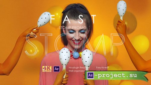 Videohive: Fast Stomp Promo 22408307 - Project for After Effects