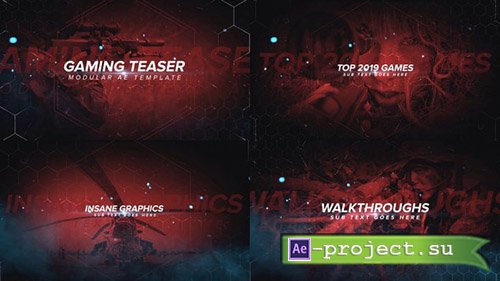 Videohive: Gaming Channel Teaser - Project for After Effects 