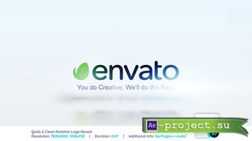 Videohive: Quick & Clean Rotation Logo Reveal - Project for After Effects 