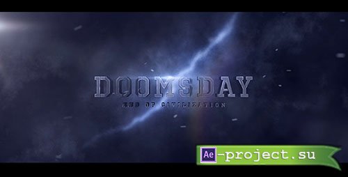 Videohive: Doomsday Title design - Project for After Effects 