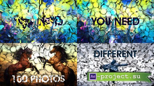 Videohive: 3d Projection Slide Show - Project for After Effects 