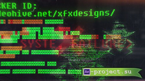 Videohive: Hacker Logo 22588051 - Project for After Effects 