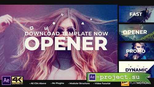 Videohive: Fast Opener 22123214 - Project for After Effects 