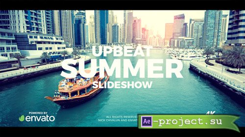 Videohive: Upbeat Summer Slideshow - Project for After Effects 