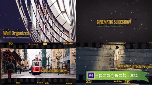 Videohive: Cinematic Slideshow 15003147 - Project for After Effects 