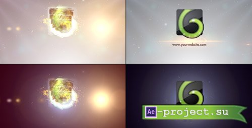 Videohive: Glass Logo Form - Project for After Effects 