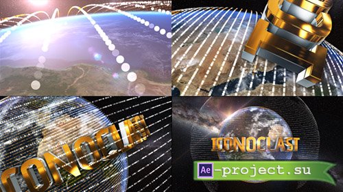 Videohive: The Earth Element 3D Text Logo Opener - Project for After Effects  