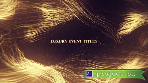 Videohive: Luxury Event Titles - Project for After Effects 
