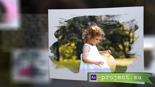 Paper Brush Photo Slideshow 114103 - After Effects Templates