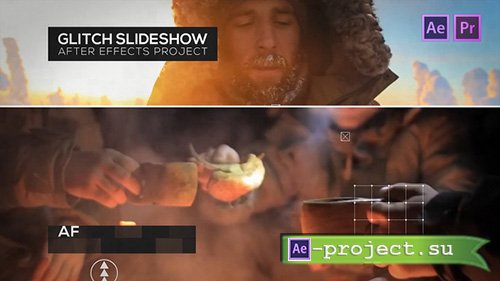 Videohive: Glitch Slideshow - Project for After Effects & Premiere Pro Templates 