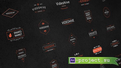 Videohive: 25 Animated Titles & Badges & labels - Project for After Effects & Premiere Pro Templates 
