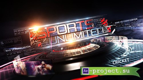 Videohive: Sports Unlimited Broadcast Pack - Project for After Effects 