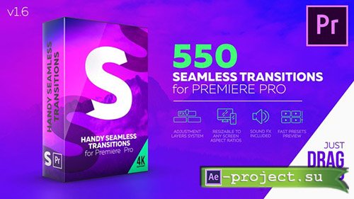 Videohive: Handy Seamless Transitions V1.6 - Premiere Pro Templates 